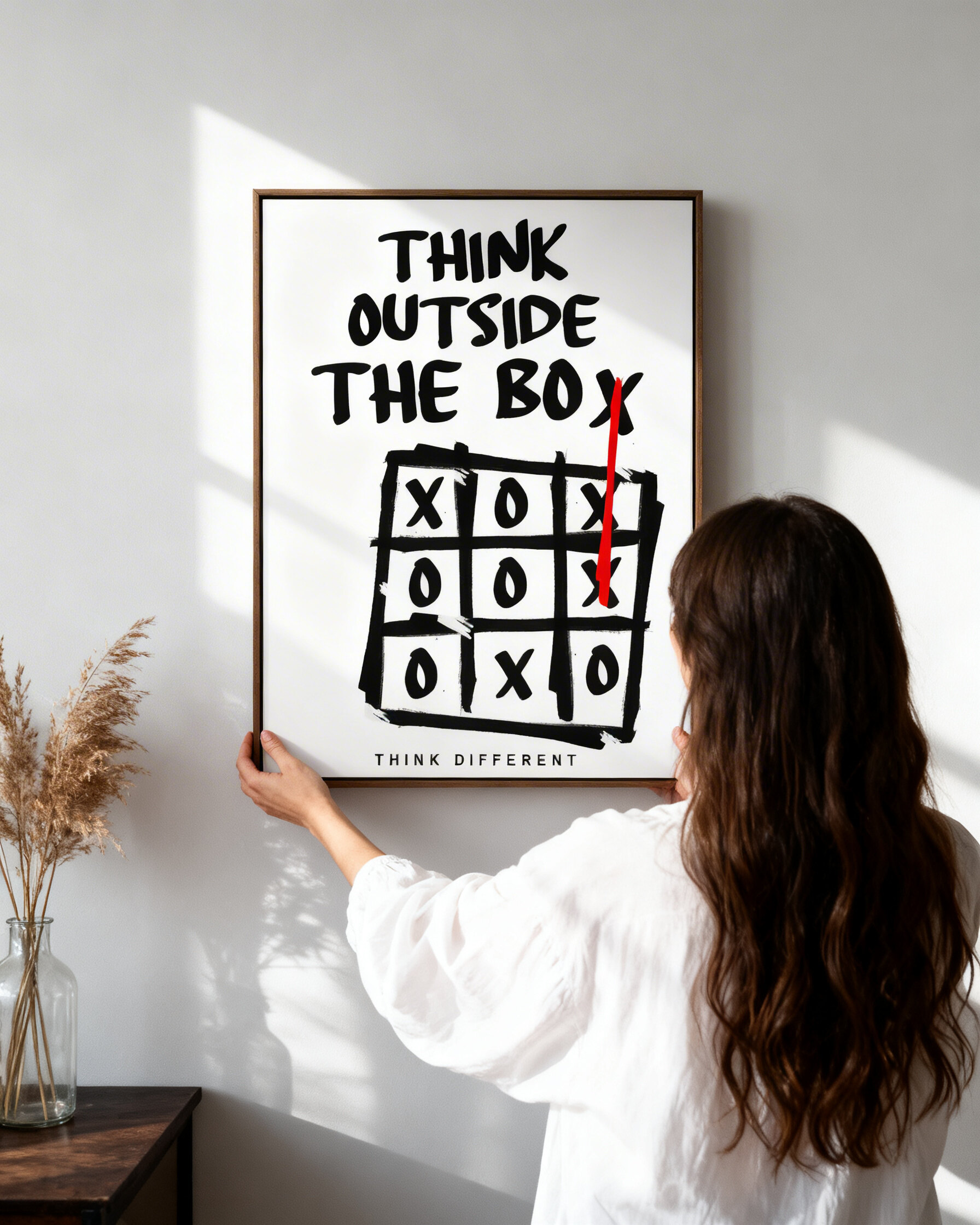 Break the Pattern Rewrite the Rules – Entrepreneur Motivational Quote Poster | Digital Download