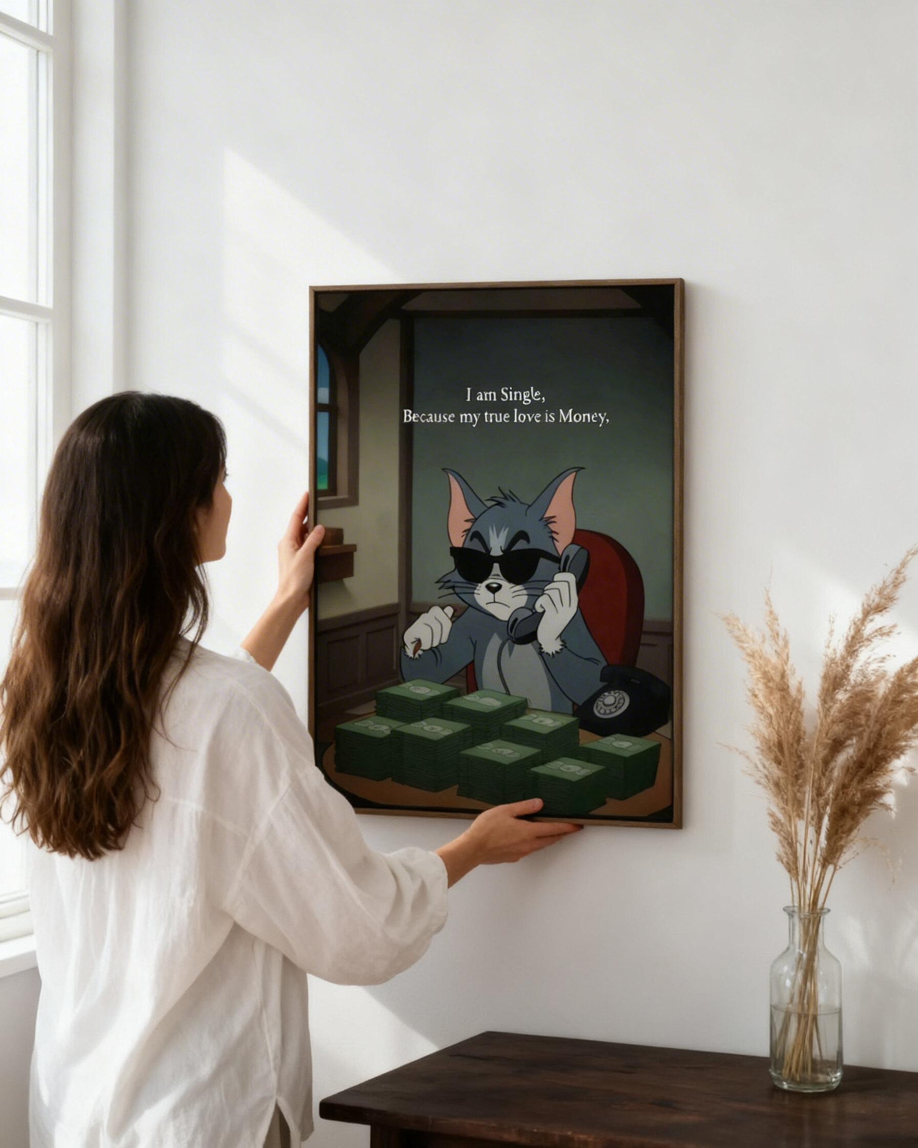 Stay Focused and Execute – Discipline & Productivity Motivational Poster | Digital Download