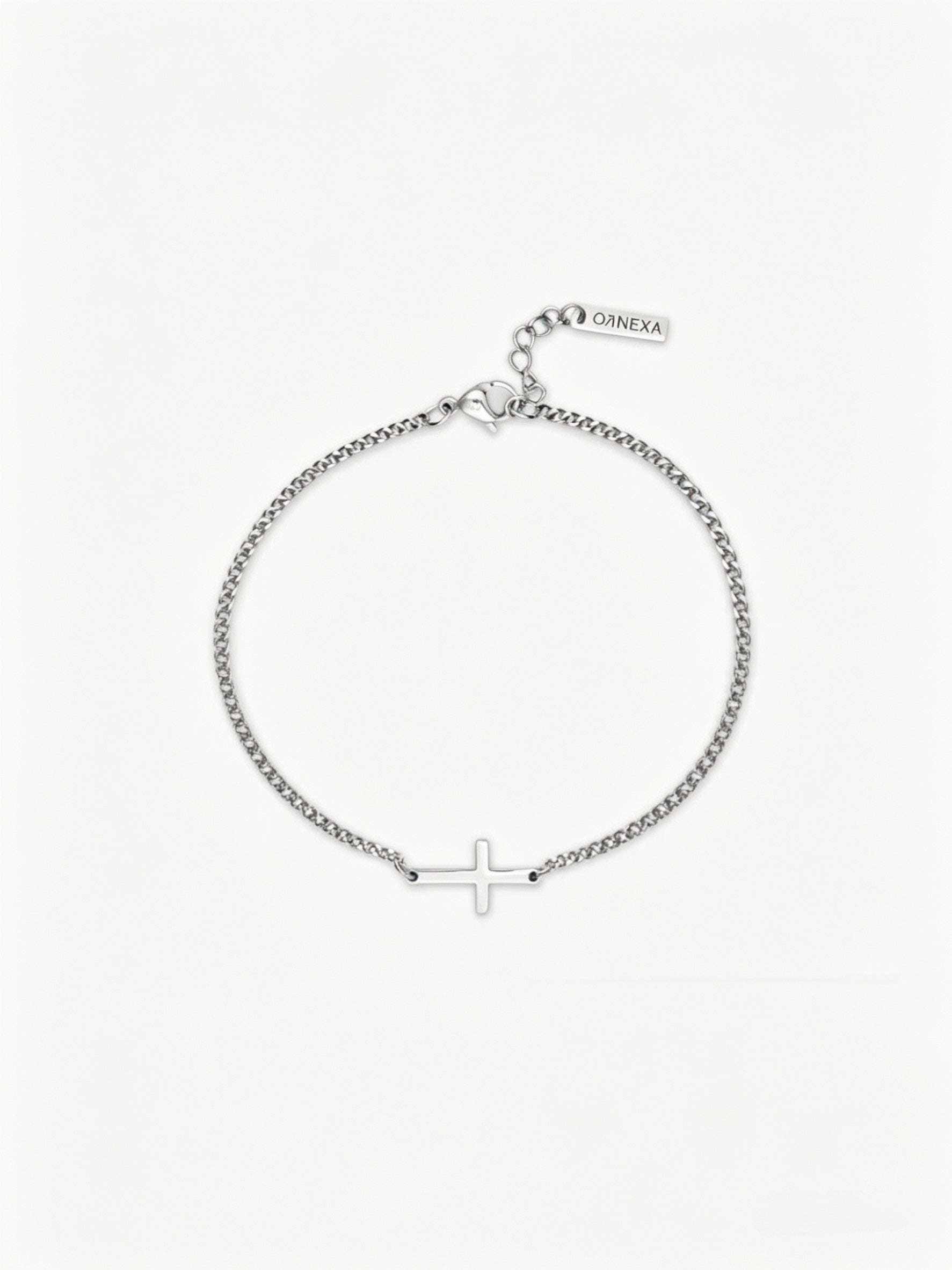 CROSS BRACELET | SILVER