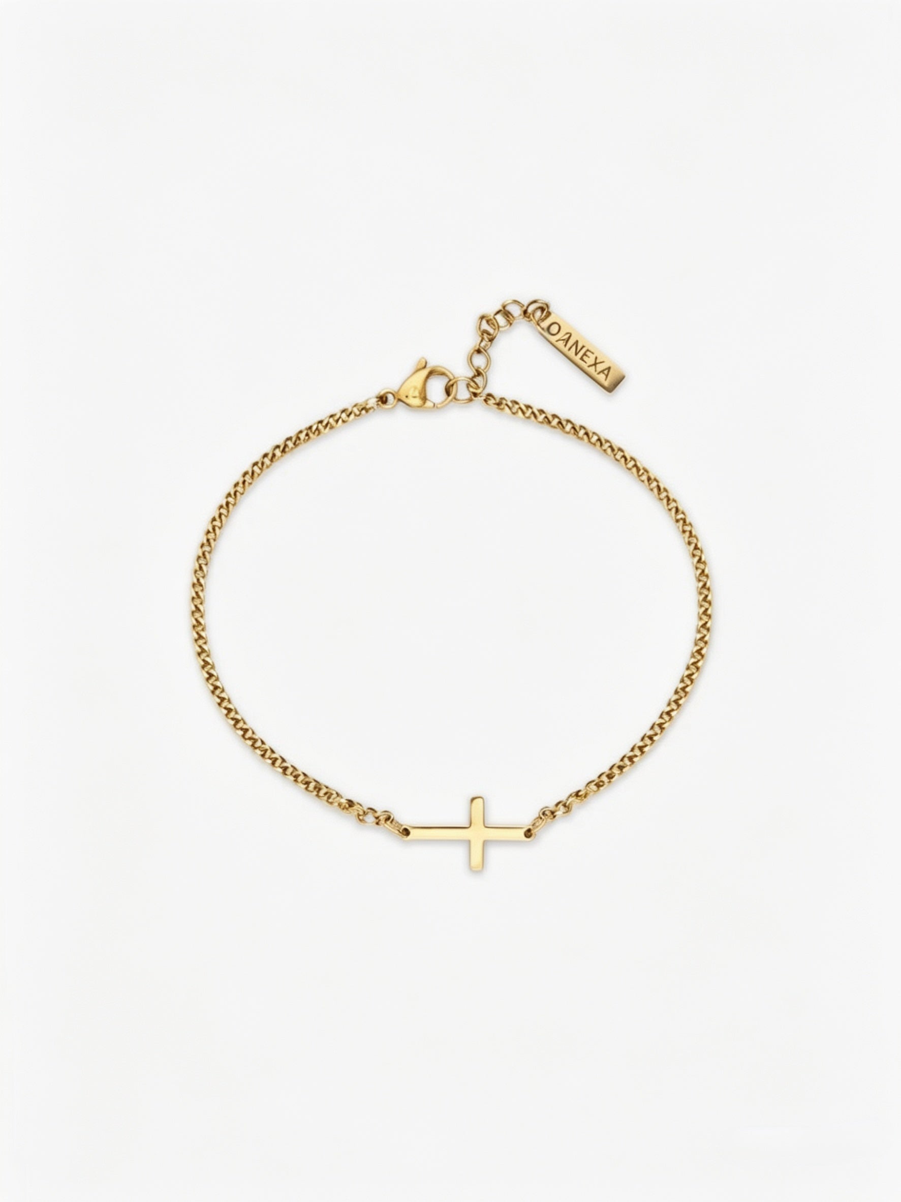 CROSS BRACELET | 18K Gold
