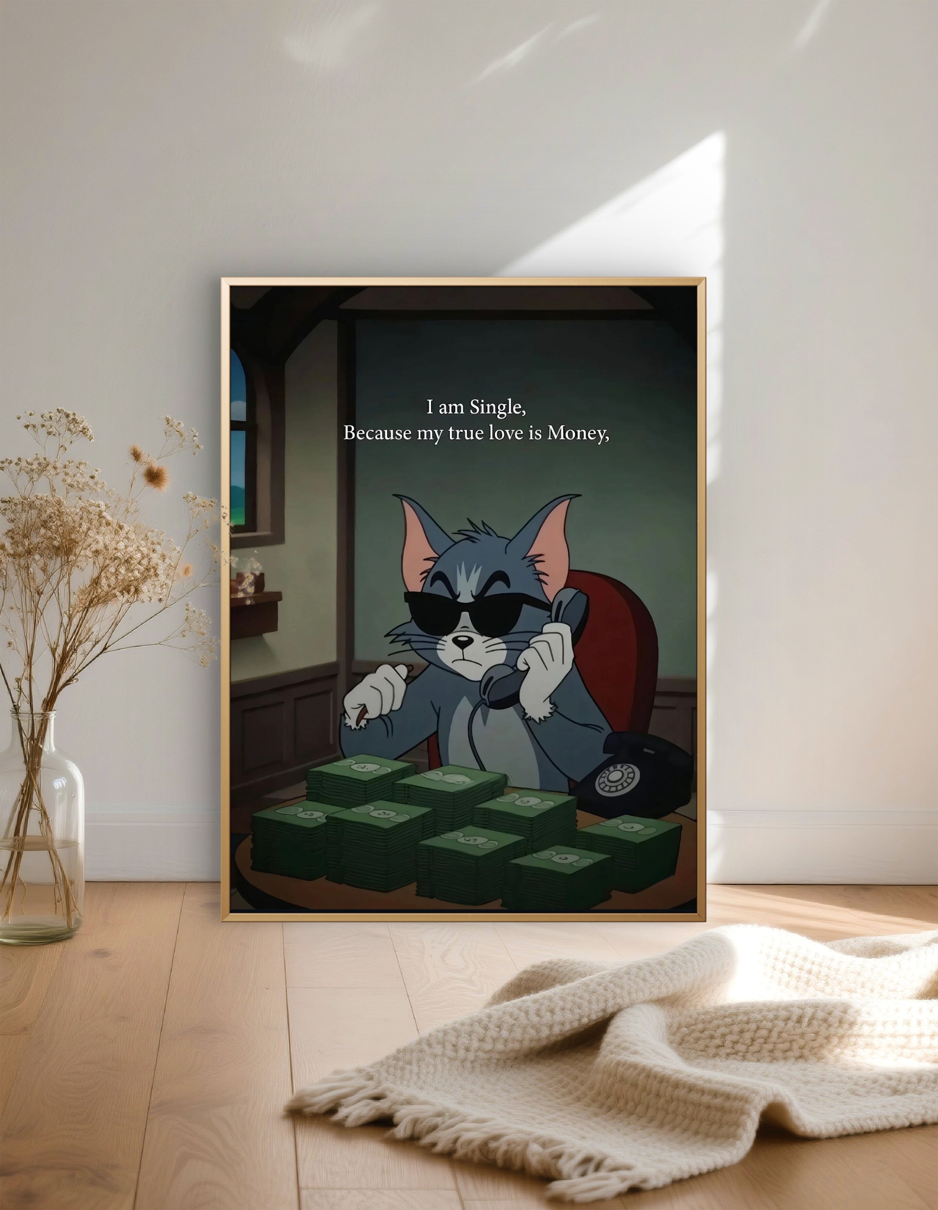 Stay Focused and Execute – Discipline & Productivity Motivational Poster | Digital Download