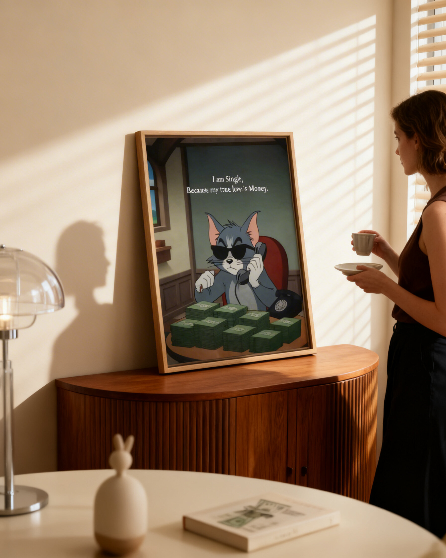 Stay Focused and Execute – Discipline & Productivity Motivational Poster | Digital Download