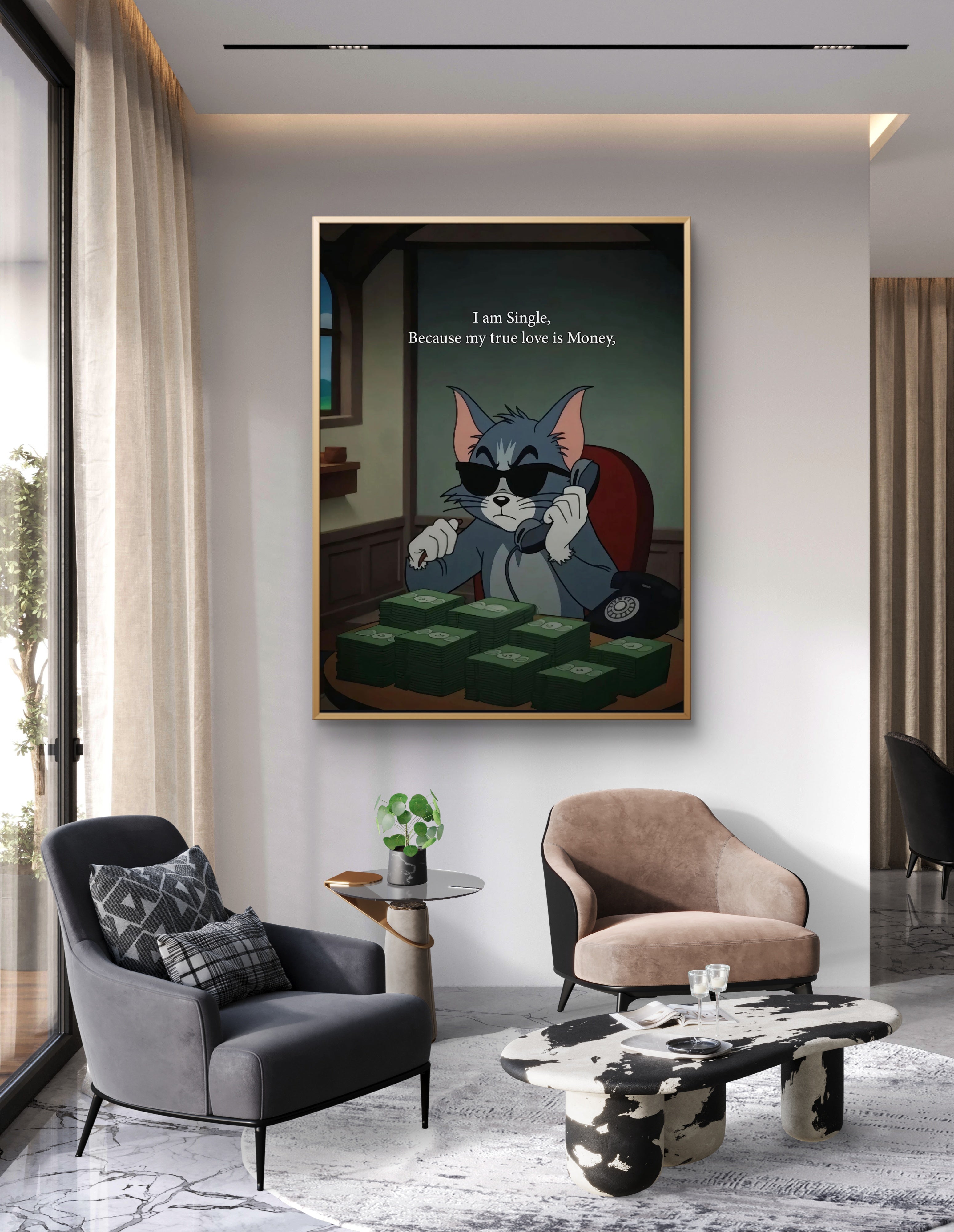 Stay Focused and Execute – Discipline & Productivity Motivational Poster | Digital Download